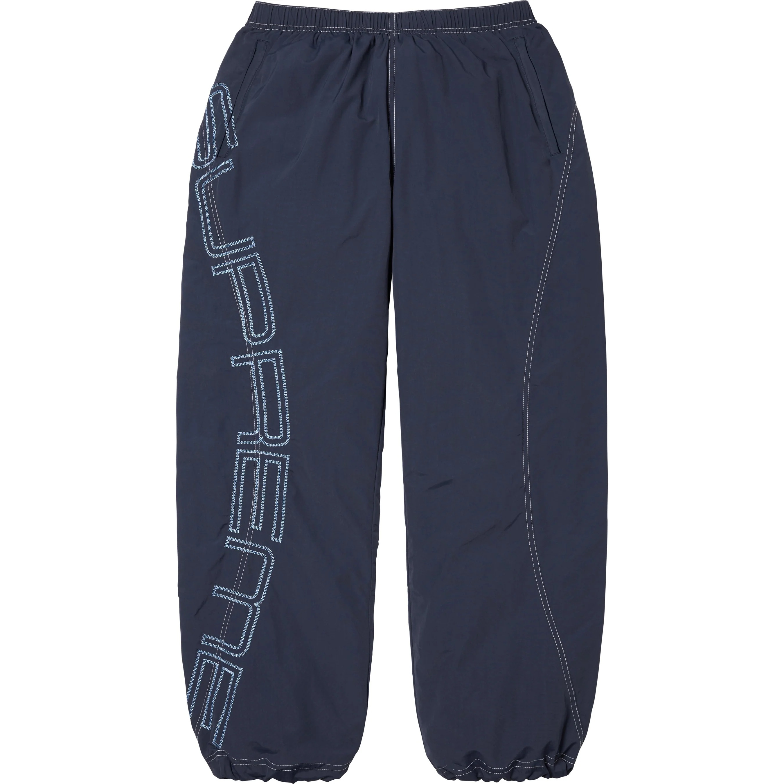 Spellout Embroidered Track Pant view 8